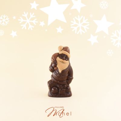 Père Noël cadeau noir- 80g